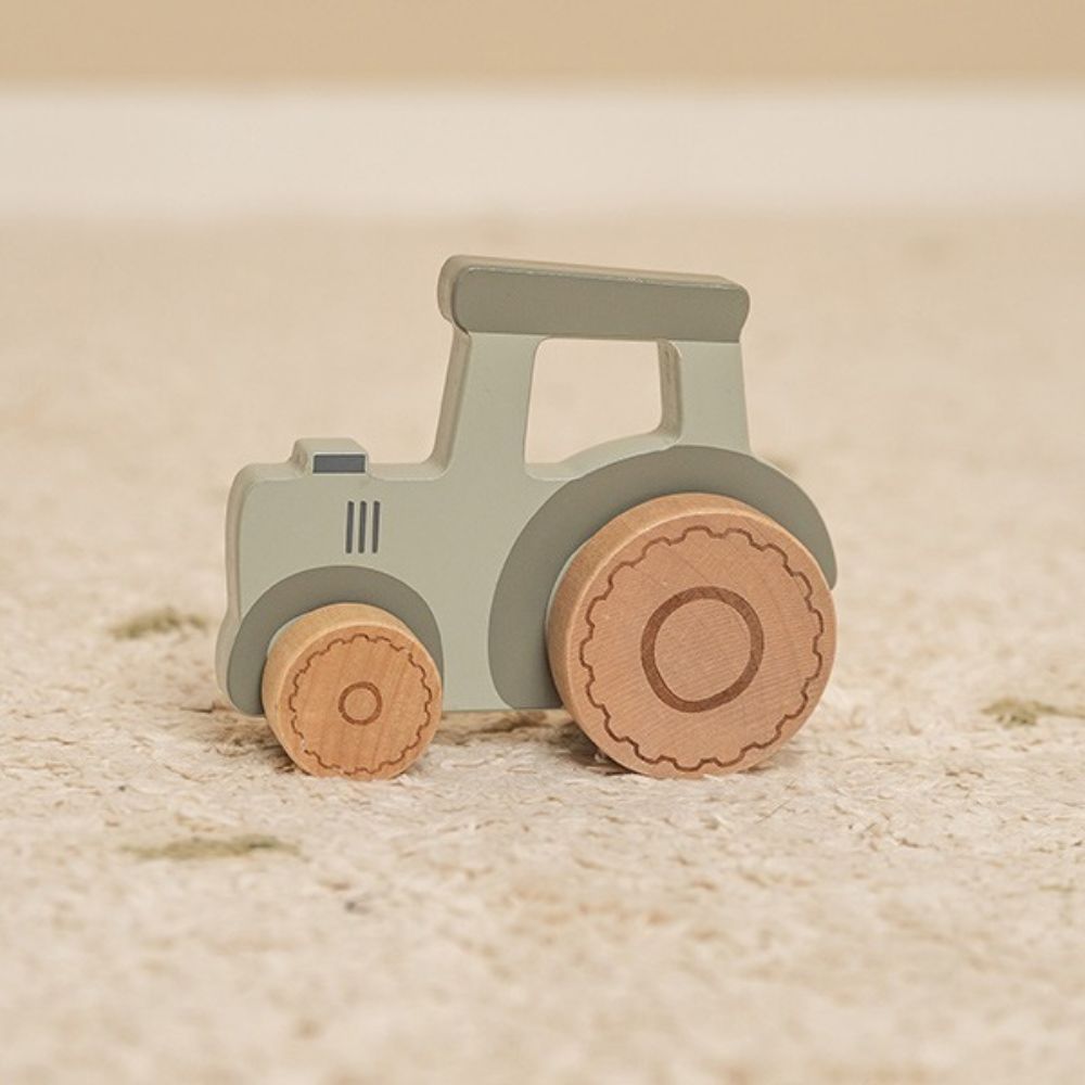 Little Dutch Wooden Tractor Farm