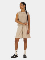Knitwear Vest - Stone