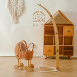 Wooden Standing Mobile Arm