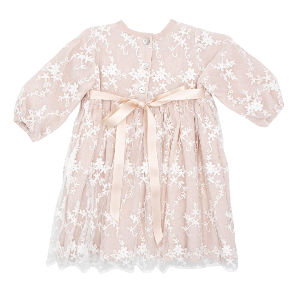 Meerkat Fleur Vintage Lace Long Sleeve Dress