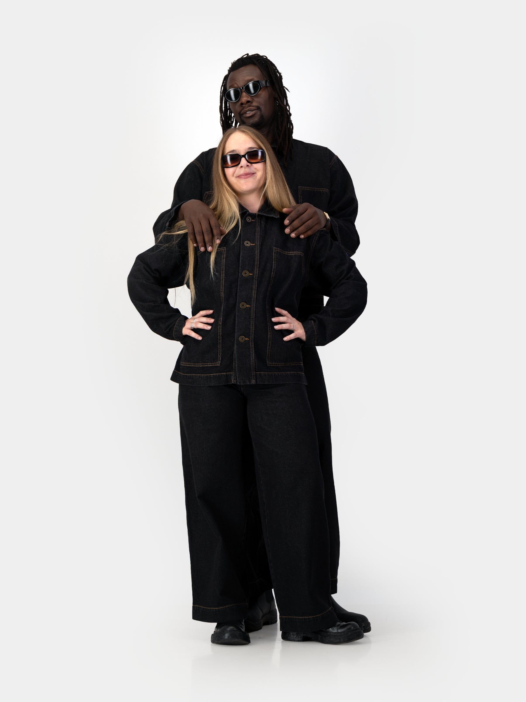 The Uniform Denim Jacket - Black