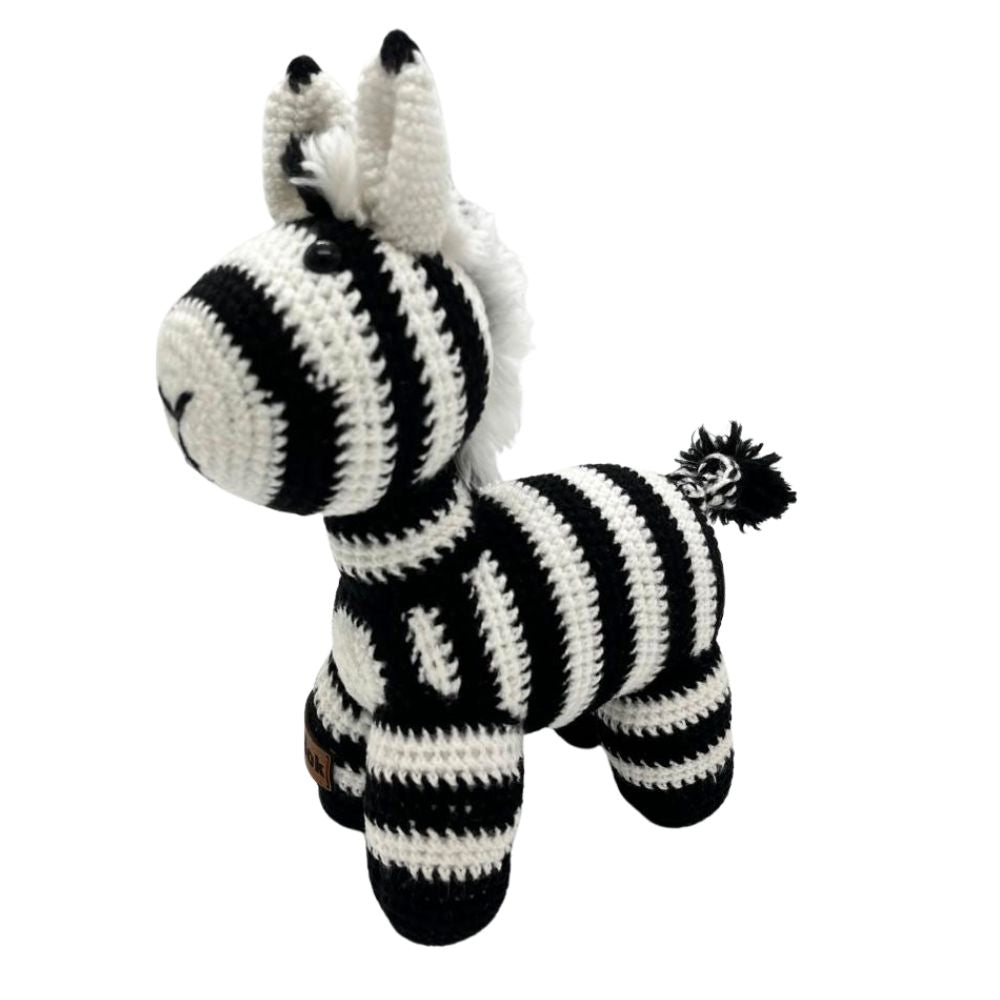 MyBok Crochet Zebra