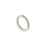 Half Eternity Ring Silver