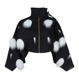 Polka Fur Jacket