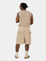 Knitted Shorts - Stone