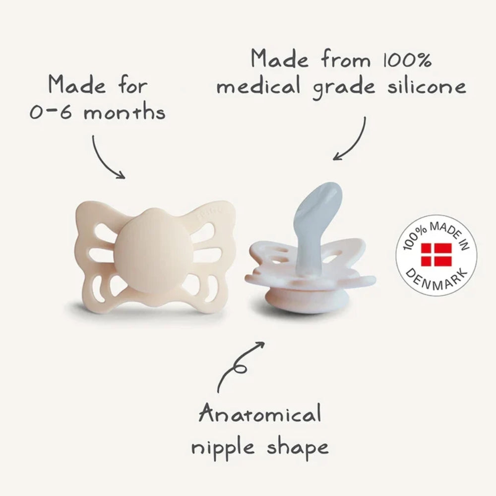 Frigg Anatomical Butterfly Silicone Pacifier
