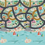 Tayla Jean South African Road Map & Light Grey Play Mat
