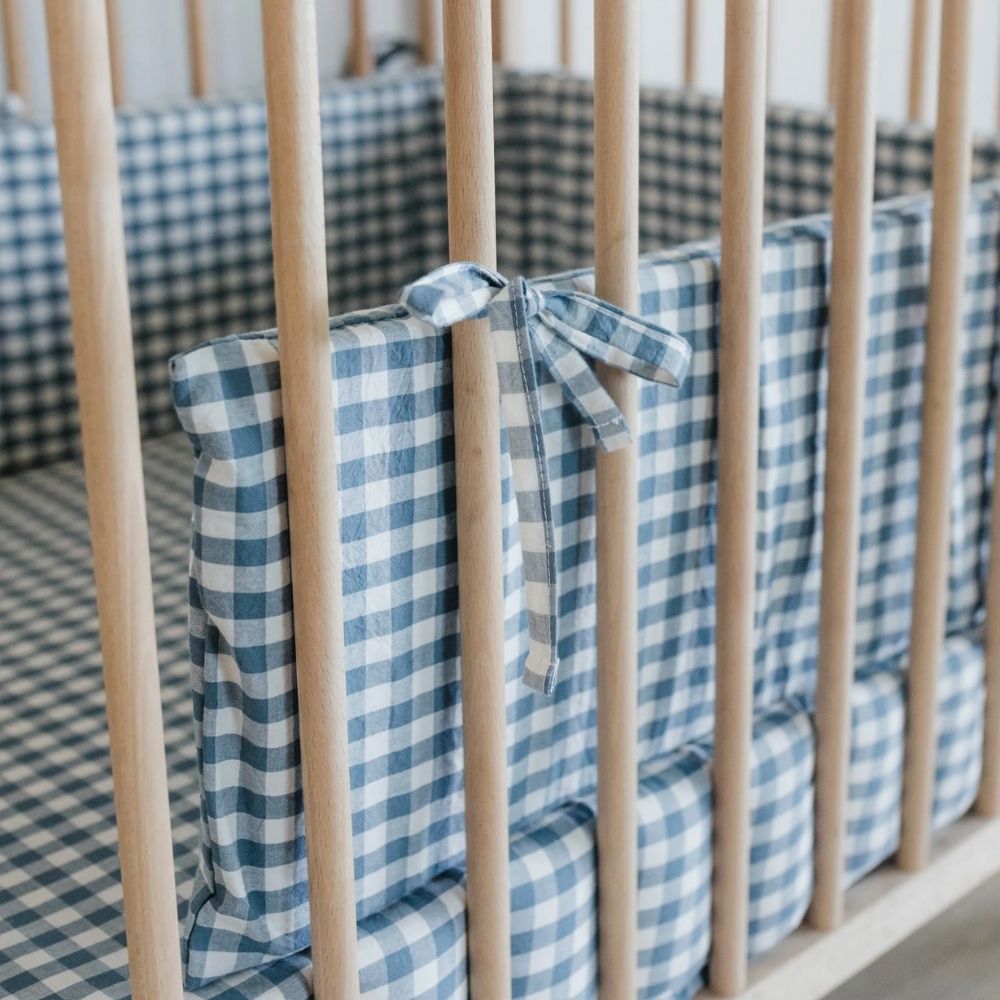 Phlo Studio Washed Cotton Cot Bumper Cover