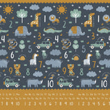 Tayla Jean Safari Numbers & Light Grey Play Mat
