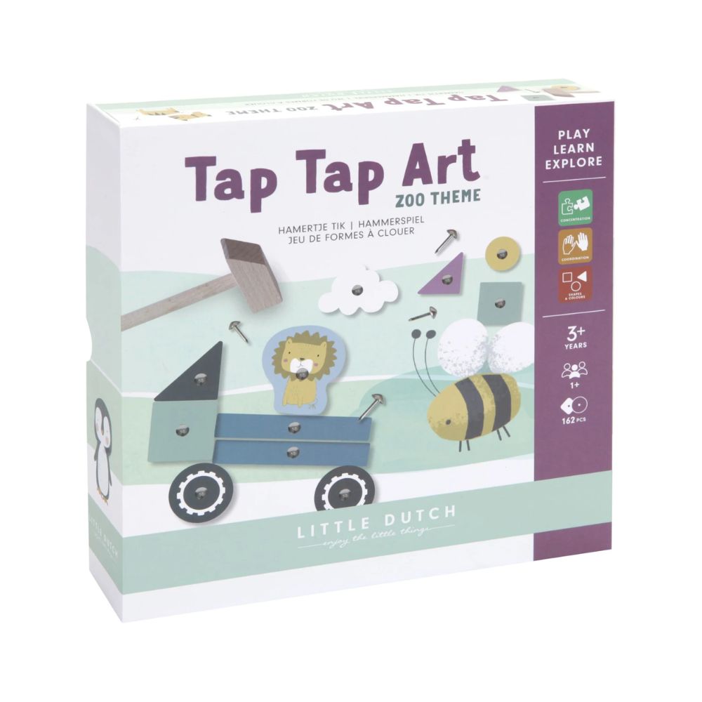 Little Dutch Tap Tap Art Zoo Theme
