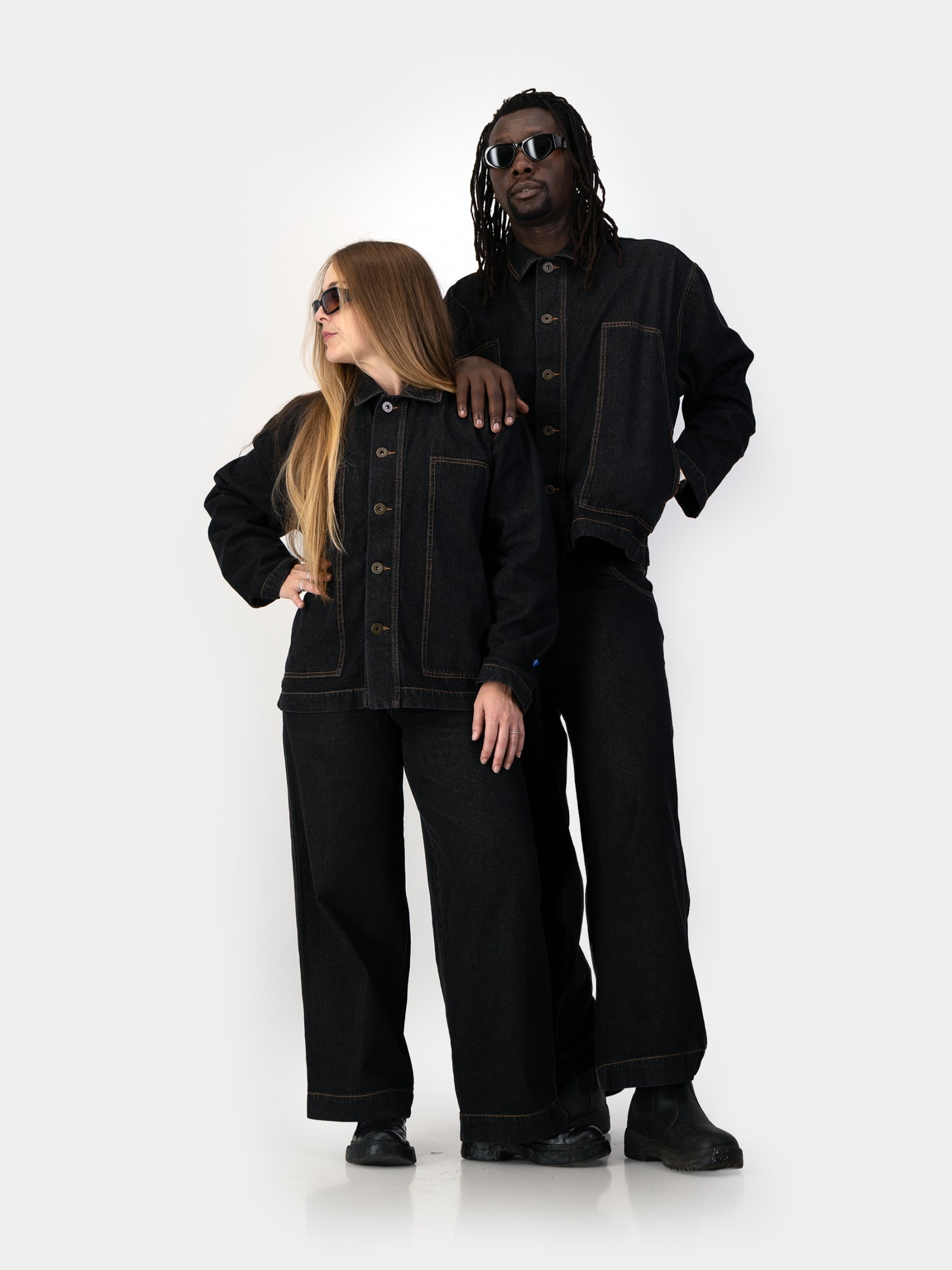The Uniform Denim Jacket - Black