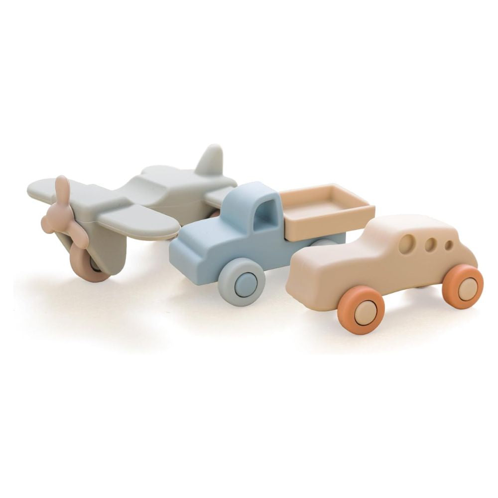 Teething Toy Silicone Play Cars