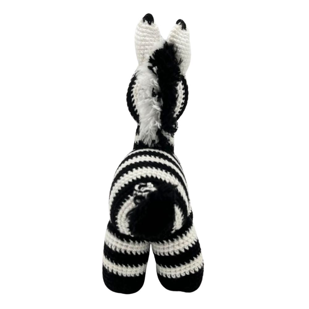 MyBok Crochet Zebra