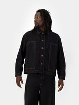 The Uniform Denim Jacket - Black