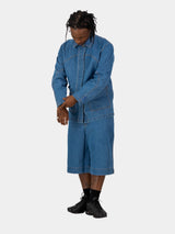 Washed Unisex Denim Jorts