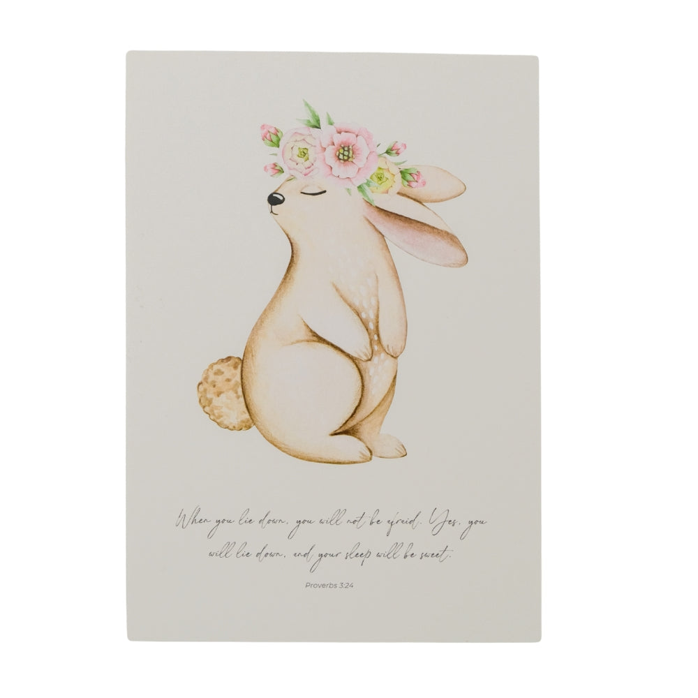 Purpose & Proverbs Nursery Scripture Card