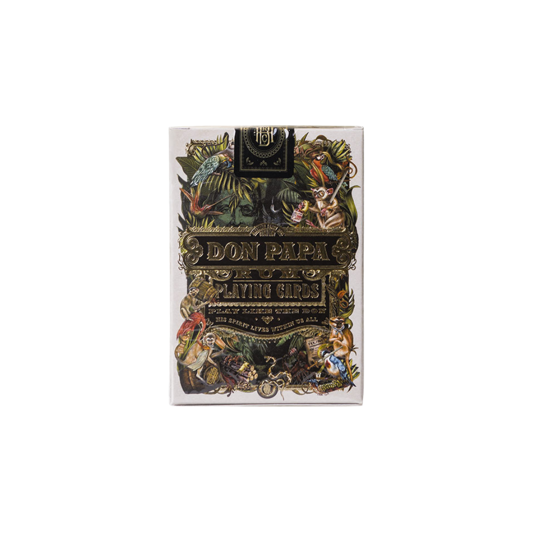 Don Papa Rum 750ml + FREE Hip Flask & Playing Cards