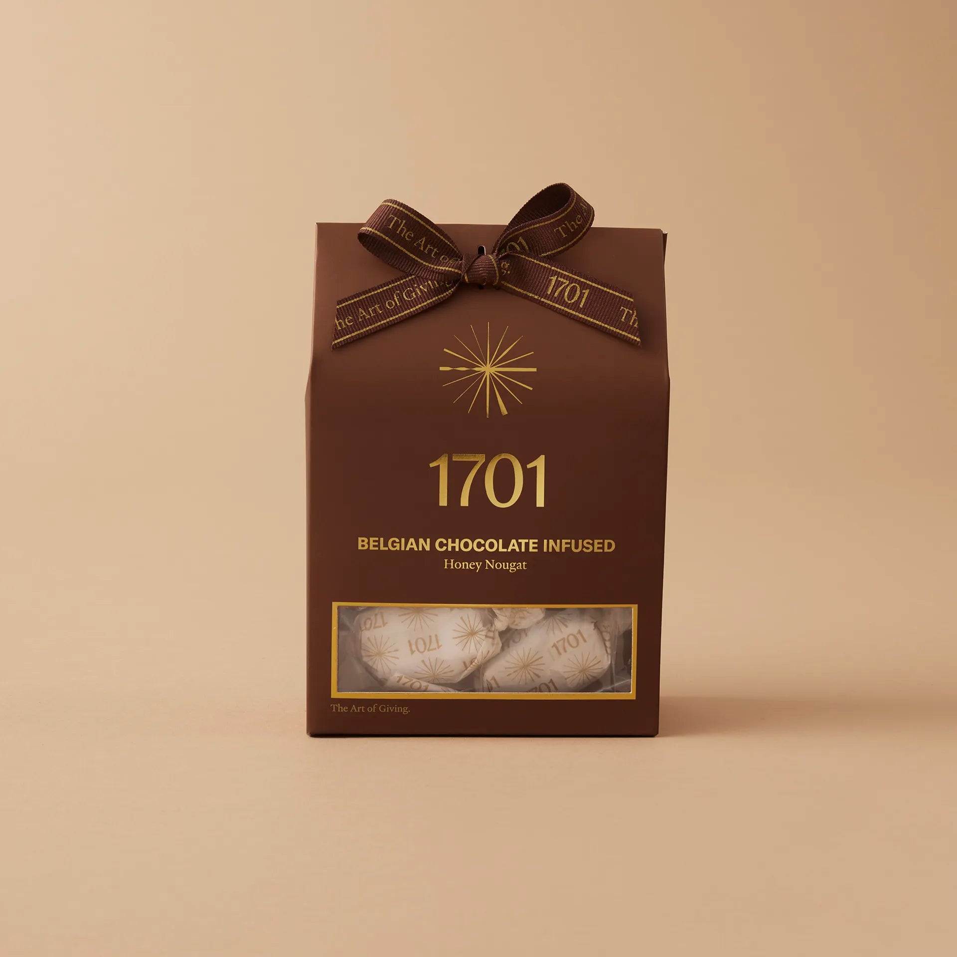 Belgian Chocolate Infused Honey Nougat Box (160g)