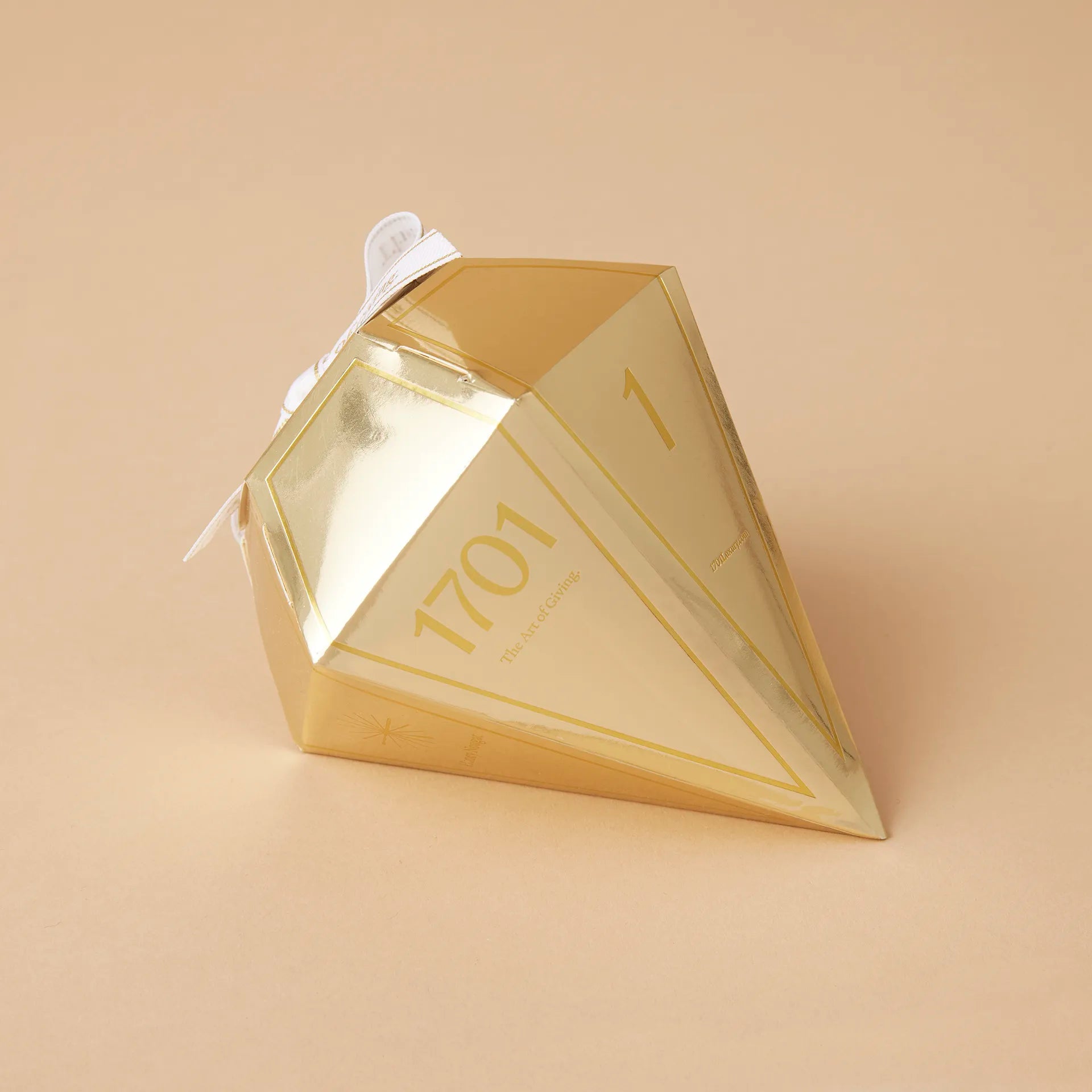 Honey Nougat Filled Diamonds - Gold (60g - 5 x 12g)