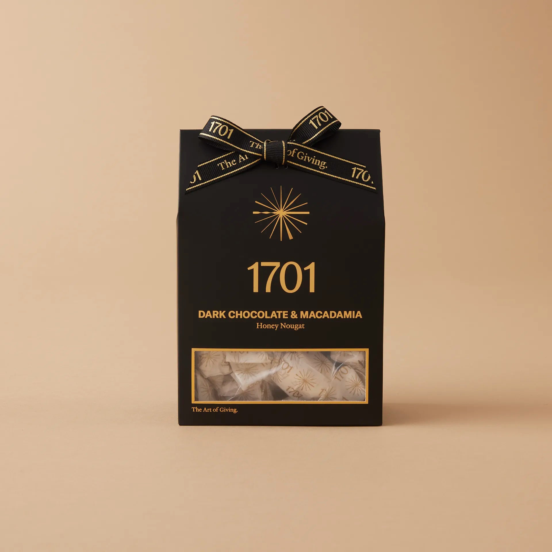 Dark Chocolate & Macadamia Honey Nougat Box (160g)