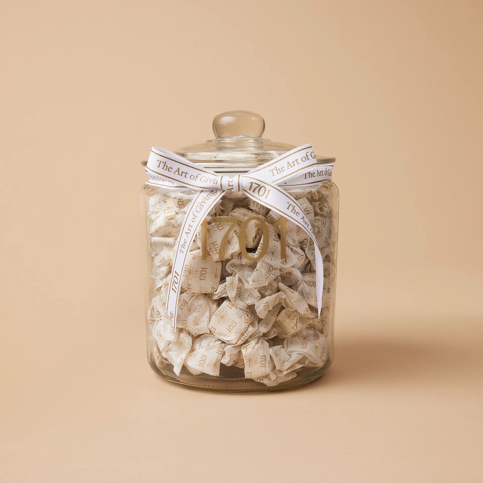 Large Honey Nougat Filled Jar (1.1kg, +/- 55 pieces)