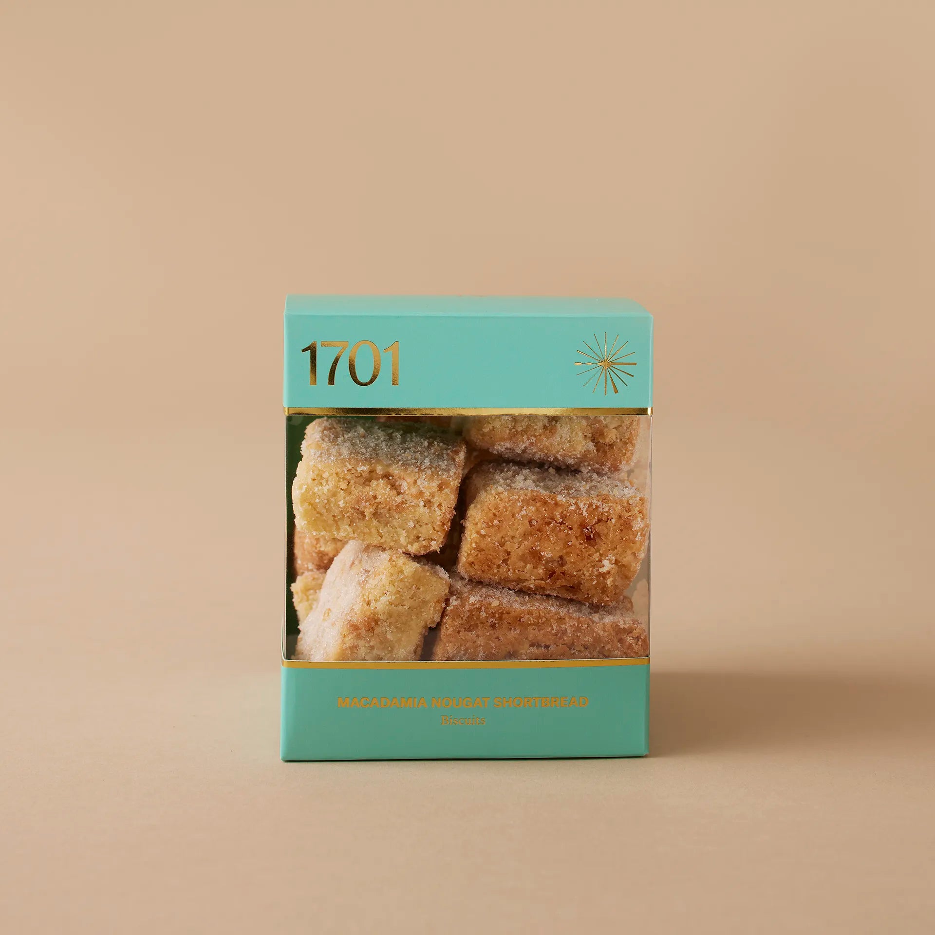 Macadamia Nougat Shortbread Biscuit Box (200g)