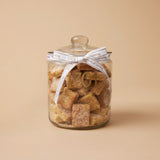 Large Macadamia Nougat Shortbread Biscuit Jar (1.4kg)