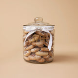 Large Pecan Nut Shortbread Biscuit Jar (1.4kg)