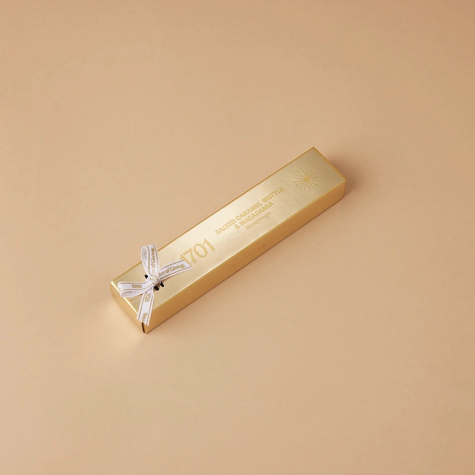Salted Caramel Brittle & Macadamia Honey Nougat Bar (100g)
