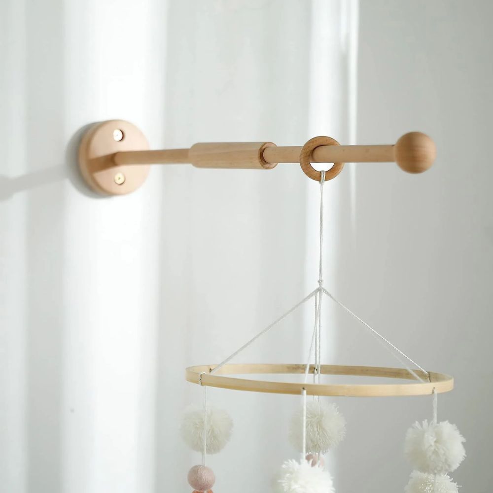 Wall Mounted Wooden Mobile Arm