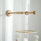 Wall Mounted Wooden Mobile Arm