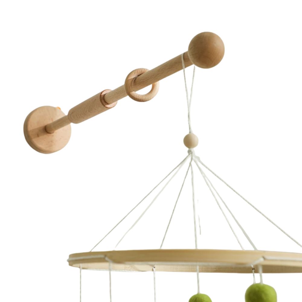 Wall Mounted Wooden Mobile Arm