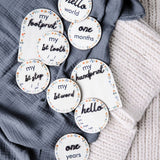Grow Baby Wooden Baby Milestone Discs