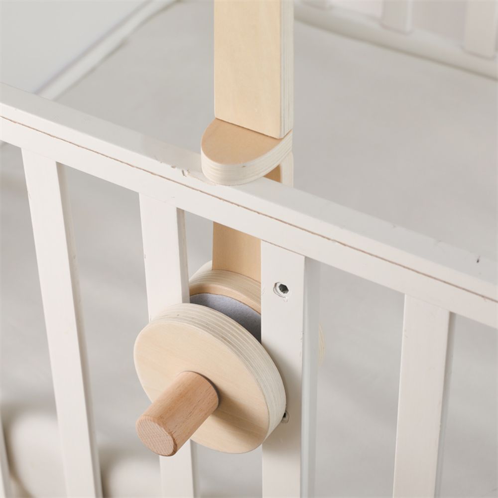 Wooden Adjustable Cot Mobile Arm