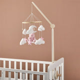 Wooden Adjustable Cot Mobile Arm