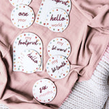 Grow Baby Wooden Baby Milestone Discs