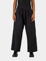 Cropped Seersucker Pants