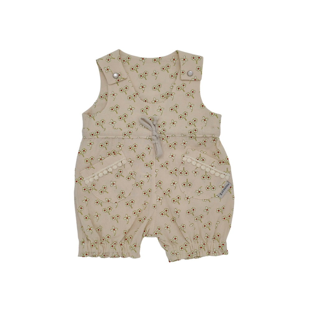 Meerkat Cream Flower Short Crawler