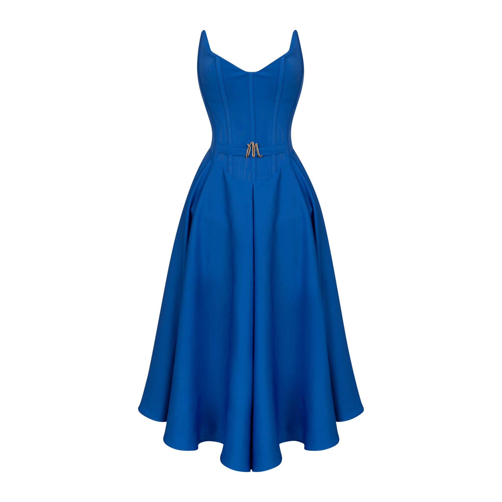 Malondie Azure Corset Dress