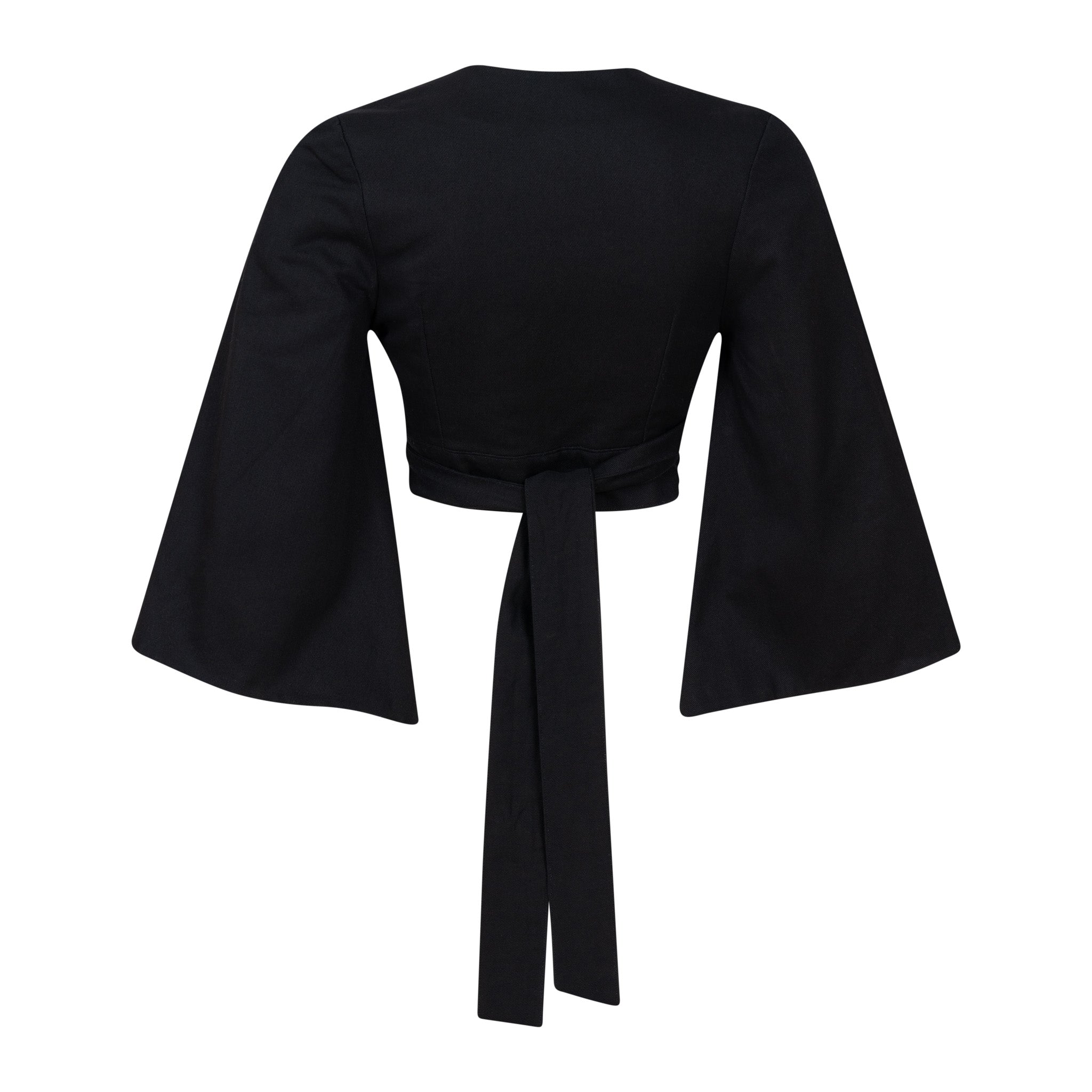 Malondie Luna Dot Tie Top