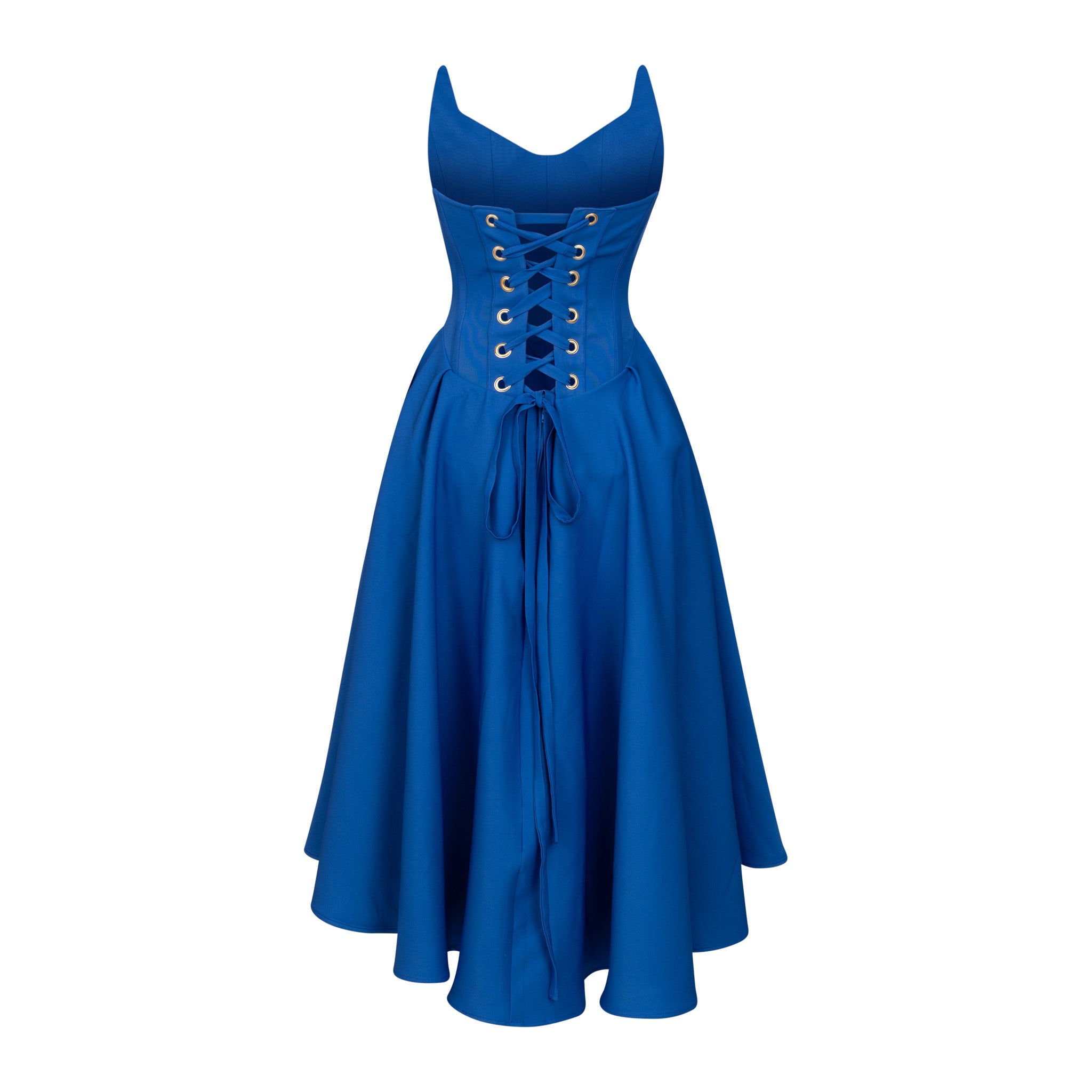 Malondie Azure Corset Dress