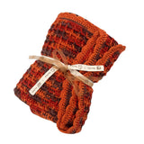 Amber Colors Crocheted Baby Blanket