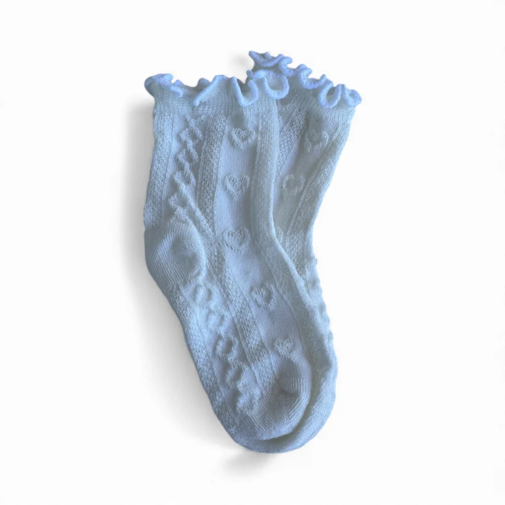 Pitta Patta Girls Frill Socks