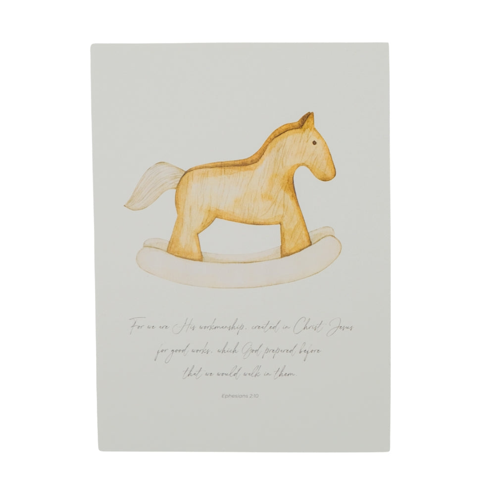 Purpose & Proverbs Nursery Scripture Card