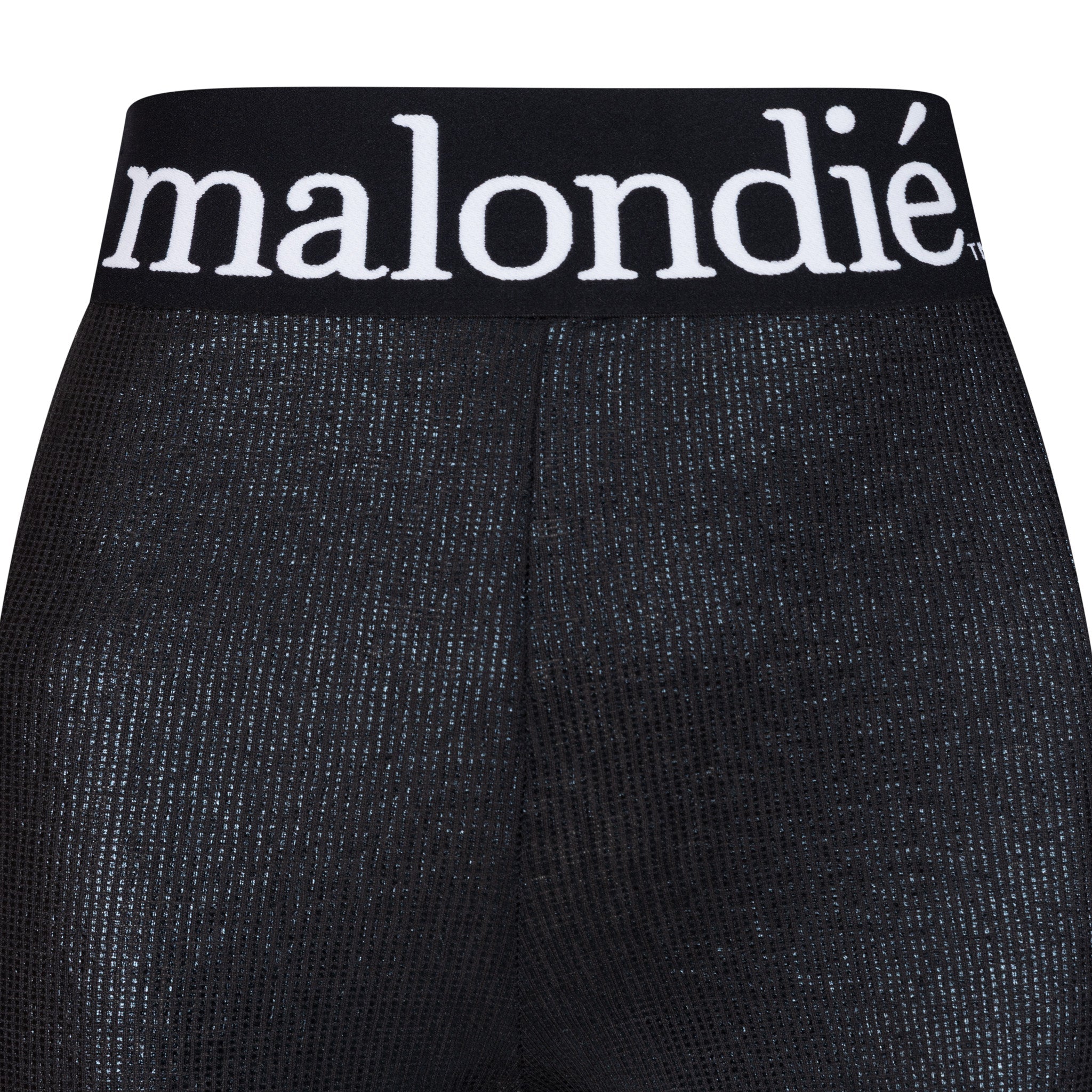 Malondie Black Glitter Leggings