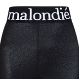 Malondie Black Glitter Leggings
