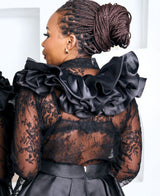 Victoria Black Set (Long Skirt)