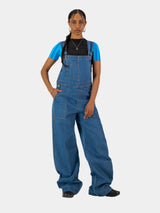 Utility Dungaree - Washed Denim