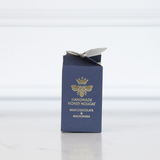 Milk Chocolate & Macadamia Navy Blue Honey Bee
