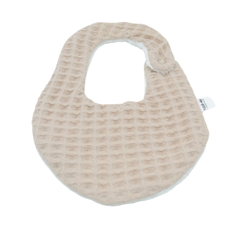 Koosh-Uhn Waffle Weave Bib